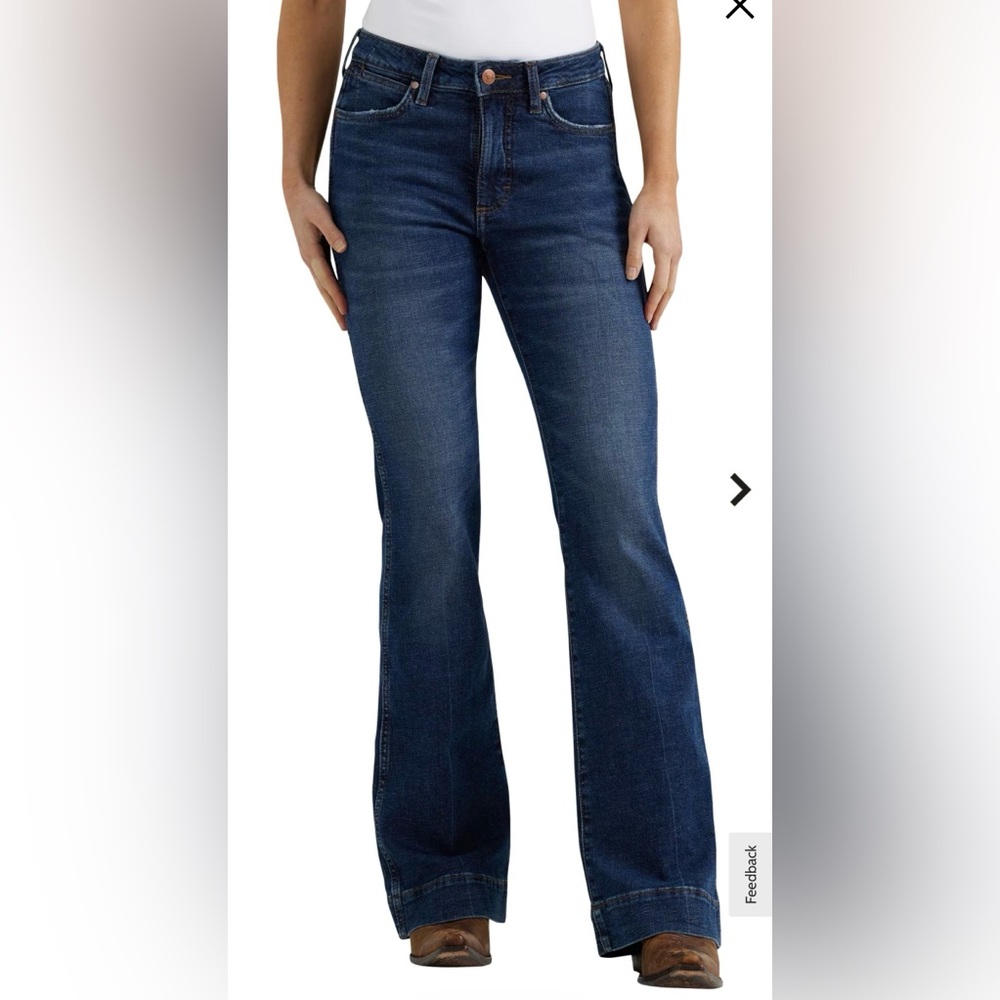Wrangler Retro Bailey High-Rise Trouser Jeans for Ladies 32x32 Shelby